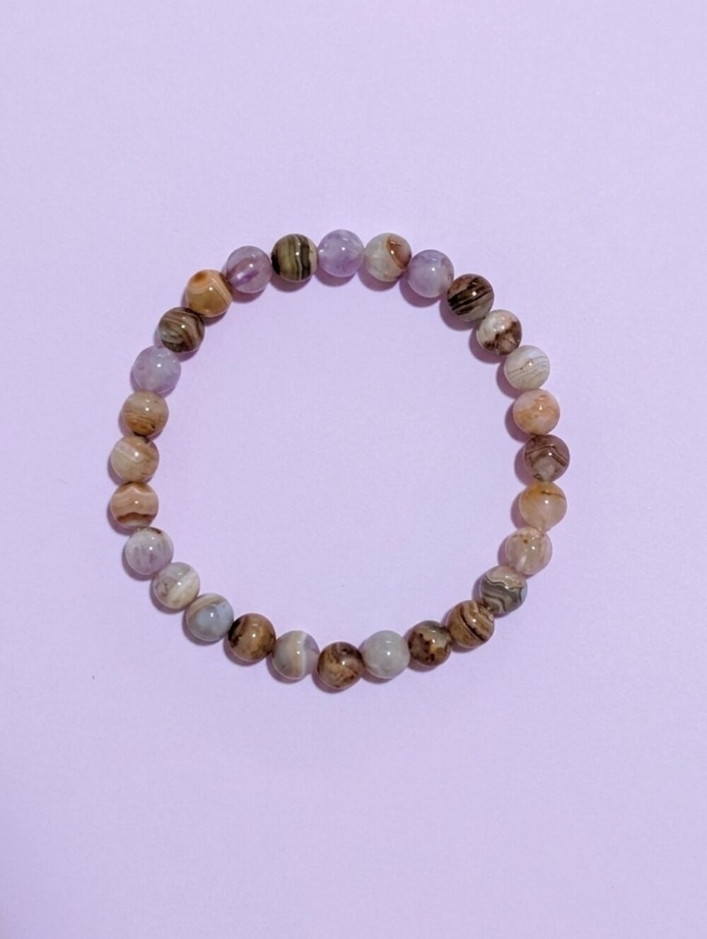 Rare Rainbow Amethyst Bracelet - Picture 3 of 9
